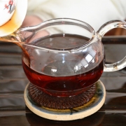 1999年大红印圆茶 90年代干仓老熟饼